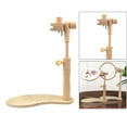 thumbnail image 5 of Tabletop Embroidery Lap Stand Wooden Adjustable Wood Stitch Rack Home Desktop Standing Embroidery Retro Sewing Equipment 29x49.5cm, 5 of 8