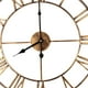 thumbnail image 2 of Reloj de pared Reloj silencioso sin tictac para cocina interior con Oro Gloria Reloj de pared decorativo de cuarzo, 2 of 8