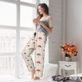 thumbnail image 5 of Rateoe Mushroom Pattern Women’s Ultra-Soft Comfy Pajama Lounge Pants Sleepwear,Comfortable Lounge Wear,lightweight Pajamas, Casual Home Wear-Medium, 5 of 6