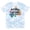 Tie Dye Blue, variant on Inktastic In a World You Can Be Anything Be Kind Autism Awareness T-Shirt