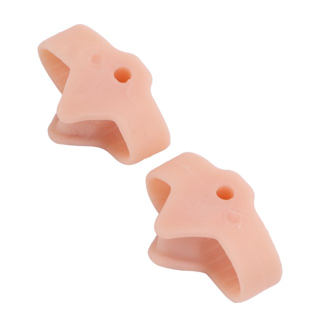 Bunion Adjuster, Silicone Bunion Adjuster Reduces Squeeze Between Second Toe And Hallux For Home For Life For Outdoors For Travel White,Skin Color