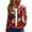 Multicolor, variant on Women's Fashion Christmas Print Casual Zip-Up Long-Sleeve Hooded Jacket, for Outdoor Activities and Daily Use,Gold,XL