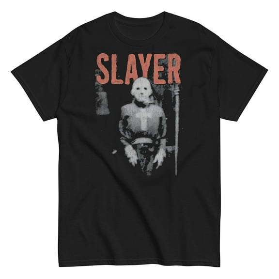 Slayer - Hockey Cross Unisex T-Shirt - Black - Small
