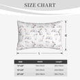 thumbnail image 4 of Fuzoiu Rabbit Eating Print Fuzzy Pillowcases, Super Soft Pillow Case Cover with Zipper for Bedroom, Sofa, Couch,Cozy Pillow Shams for All Seasons-20"x30", 4 of 6