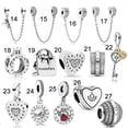 thumbnail image 4 of Pandora Colgante De Plata 925 Encanto Globo Aviones Café Accesorios Clásicos, 4 of 4
