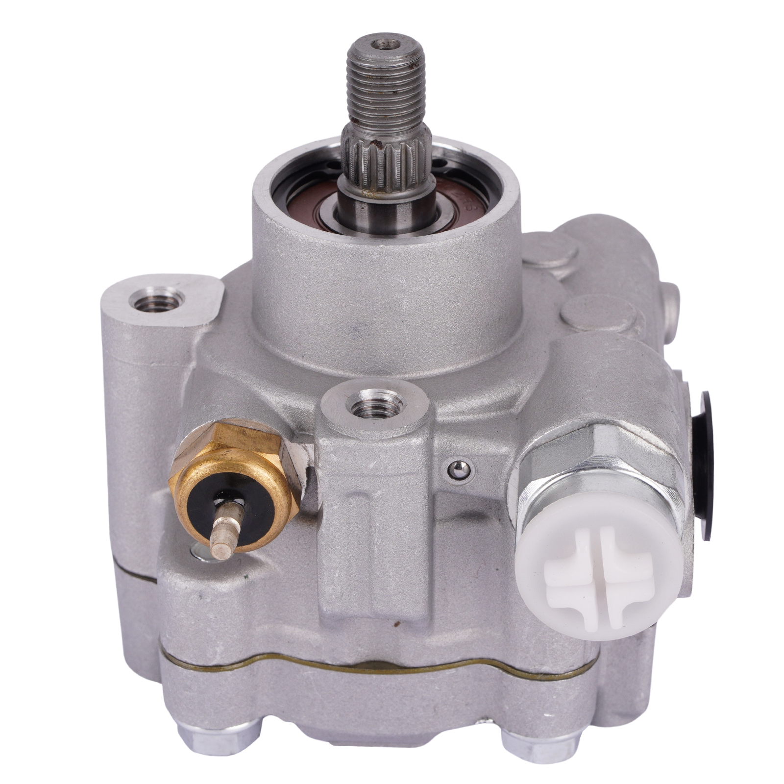 MOCA AUTOPARTS Power Steering Pump with Serpentine Belt 6PK2080 Fit for 2001-2003 Ford Escape 3.0L & 2001-2004 Mazda Tribute 3.0L