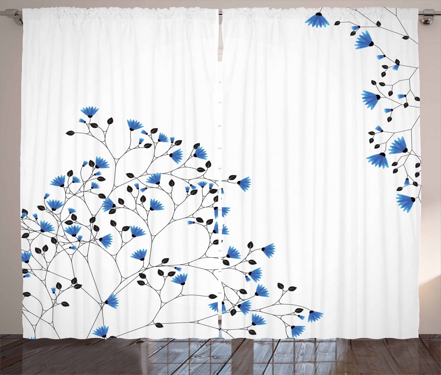light blue curtains with blue rings light blue curtains with blue rings