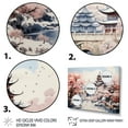 thumbnail image 3 of Designart "Silk Road China Art painting V" Chinese Floater Framed Canvas Wall Art, 3 of 7