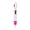 Hot Pink, variant on 1Pcs Shuttle Pens with Carabiner Clip, 4-in-1 Multicolor Pens Retractable Ballpoint Pens with Buckle Keychain on Top for Nurse Pens Office School Supplies Gifts Party Favors (Hot Pink)