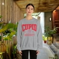 thumbnail image 4 of Cute Cupid University Valentine's College Unisex Sweatshirt, 4 of 4