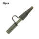 thumbnail image 5 of Greeniant Clip de para 20 piezas, resistente, duradero, soporte de cable de seguridad, fijación fija, aparejos de línea de pescado, Pescar, 5 of 6
