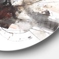 thumbnail image 3 of Designart - Artistic Splash' Landscape Circle Metal Wall Art, 3 of 4