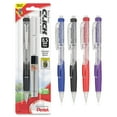 thumbnail image 2 of Pentel Twist-Erase Click Mechanical Pencil (0.5mm) Clear Barrel, 1-Pk with Lead and 2 erasers, 2 of 5