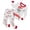 Red, variant on Leey-World Boys Girls Halloween Pajamas Kids Pajamas Holiday PJs Cotton Sleepwear Size 2T-12 Years(Grey,6-7 Years)