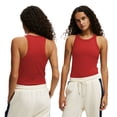 thumbnail image 5 of AJZIOJIRO Women Summer Sleeveless Shirt Casual Slim T-Shirt Cotton Lacy Straps Tops S-XL, 5 of 6