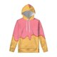 thumbnail image 3 of Sudadera con capucha con estampado 3D de helado de dibujos animados para hombre, jersey de moda, sudadera para mujer, sudaderas con capucha de gran tamaño para primavera y otoño, ropa para hombre, 3 of 5