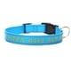 thumbnail image 1 of Collar de perro personalizado, nombre de mascota y número de teléfono bordados personalizados, anillo en D de liberación rápida, 1 of 5
