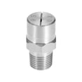 thumbnail image 1 of Boquilla de rociado de abanico plano - Rosca macho 1/8 BSPT de acero inoxidable 304 - Diámetro de orificio de 1.1mm a 95 grados, 1 of 4