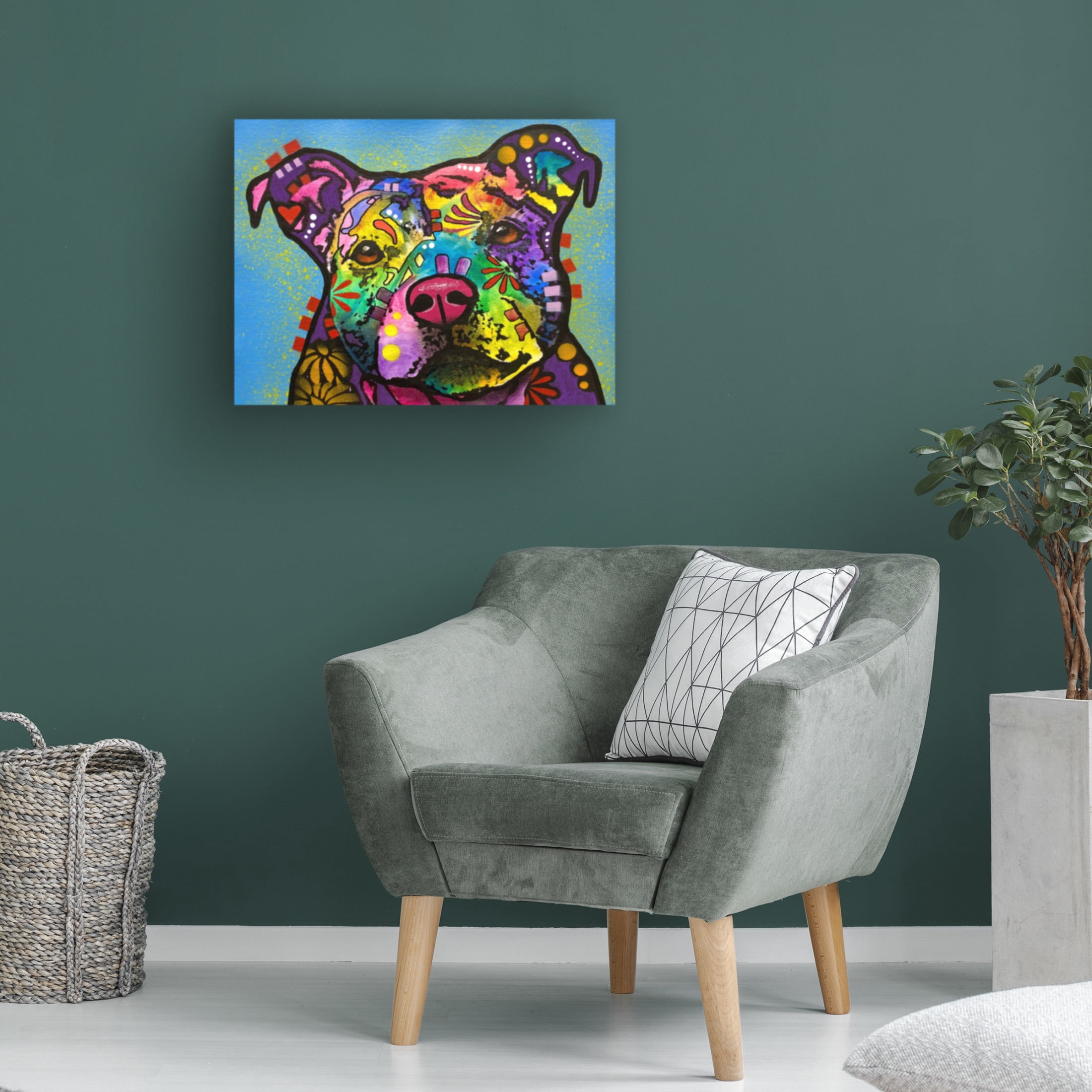 Canvas Wall Art - Dean Russo 'Lets Get Tacos' Wall Art for Living Room, Bedroom, or Office Décor by Trademark Fine Art - 24 x 18 Inches