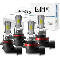 For Honda Crosstour EX-L Hatchback 4-Door 2012-2015 6000K LED Headlight High Low Bulbs 4X