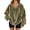 BG33_Army Green, variant on Fuzzy Flannel Sweatshirt for Women Fluffy Pullover Sweaters Long Sleeve Oversized V Neck Sweatshirt Hot Pink M