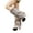 Grey, variant on Women's Fluffy Leg Warmers Winter Fluffy Leg Warmers Soft Holiday Wear For Party Parade Coffee 15CM