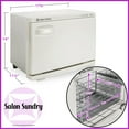 thumbnail image 7 of Salon Sundry Professional High Capacity Hot Towel Warmer Cabinet - Facial Spa and Salon Equipment - White, 7 of 7