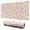 Beige Cow Dessert, variant on Long Mouse Pads for Desk,Pink Cow Dairy Pattern Desk Mats on Top Of Desks, Desk Mouse Pad Extra Large with 3mm Non-Slip Base and Stitched Edge for Gaming,Office,Work,Home 31.5"x11.8"