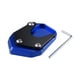 thumbnail image 1 of Unique Bargains 1 juego de almohadilla de placa de soporte de motocicleta de aleación de aluminio para Honda CB125R 2018-2021 con llave azul, negro, 1 of 1