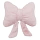 thumbnail image 2 of Cojín decorativo de peluche con lazo, moderno cojín para sofá, asiento suave, decoración del hogar, 41 cm Rosa claro, 2 of 9