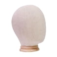 thumbnail image 4 of MERIGLARE Display Head Freestanding Linen Manikin Head for Salon Caps Hats Scarves, 4 of 9