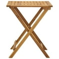 thumbnail image 3 of vidaXL 3 Piece Folding Bistro Set with Cushions Solid Acacia Wood, 3 of 5