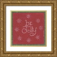 thumbnail image 1 of Shamp, Cindy 15x15 Gold Ornate Wood Framed with Double Matting Museum Art Print Titled - Be Jolly, 1 of 4