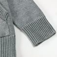 thumbnail image 5 of GYRATEDREAM Boy's Sweater Cardigan Zipper Stand Collar Knitted Outwear Long Sleeve Sweater Coats with Pockets 3-7T, 5 of 7