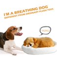 thumbnail image 5 of Realistic Sleeping Plush Breathing Dog Furry Dog With Mat Creative Animals Decor Stuffed Animal Doll, 5 of 5