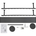 thumbnail image 7 of Ribbon Storage Organizer,12-Layer Wall Mounted Ribbon Display Rack,Wrapping Paper Rack, Metal Ribbon Storage for Craft Room,Flower Shop, Sewing Tool, 7 of 7