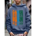 thumbnail image 3 of Mikrdoo Colorful Paint Gamer Graphics Cute&Cozy Hoodie For Kids Boys -Keep Him Warm And Stylish! Size:5-14, 3 of 8