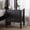 Black, variant on Baxton Studio Callison Farmhouse Nightstand, 2-Drawer, Black