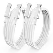 USB C to C Cable 100W/5A, 2Pack 6Ft USB-C to Type C Cord
