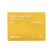 Celimax Pore + Dark Spot Brightening Pad , 40 Pads, 3.38 fl oz (100 ml)