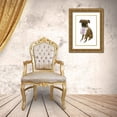 thumbnail image 3 of Fab Funky 18x24 Gold Ornate Wood Framed with Double Matting Museum Art Print Titled - Love and Boxer, 3 of 4