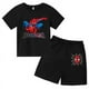 thumbnail image 5 of Conjunto de 2 piezas de camiseta y pantalones cortos deportivos para niños de Marvel Spider-Man, conjunto de verano para bebés de 3 a 12 años, ropa de marca de dibujos animados para niños, 5 of 5