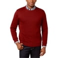 thumbnail image 1 of Suéter de punto acanalado Club Room para hombre, rojo, XX-Large, 1 of 1