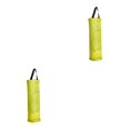 thumbnail image 4 of Matsuzay Dispensador de bolsas de basura para comestibles, calcetines colgantes, soporte de apertura de almacenamiento, organizador dispensador Amarillo 2piezas, 4 of 6