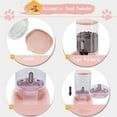 thumbnail image 4 of Automatic Feeder for Small and Medium-Sized Pets Automatic Feed and Watering Set 3.8l, Travel Feeder and Water Dispenser for Dogs, Cats, Pets, Animals, 4 of 6