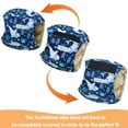 thumbnail image 3 of Langsprit Male Belly Bands for Dogs (Pack of 3) - High Absorbing Dog Wraps Male Washable - Reusable Male Dog Diapers,Sloth,Whale,Dinosaur,XL, 3 of 7