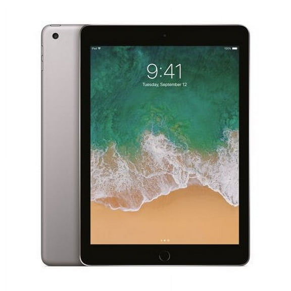 Restored Apple iPad 9.7" Tablet, 32GB, Wi-Fi, Space Gray (Refurbished)