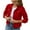 Red, variant on jjayotai Womens Coat Tops Clearance Womens Jean Jacket Fashion Casual Denim Jacket Long Sleeve Button Down Chest Pockets Daily Coat