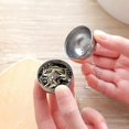 thumbnail image 5 of Stainless Steel Tea Infuser with Chain for Loose Tea and Spices for brewing., 5 of 5