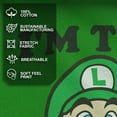 thumbnail image 4 of Boy's Nintendo Luigi Little Brother Graphic Tee Kelly X Large, 4 of 9